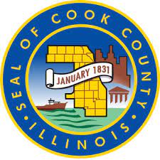 A seal of cook county illinois